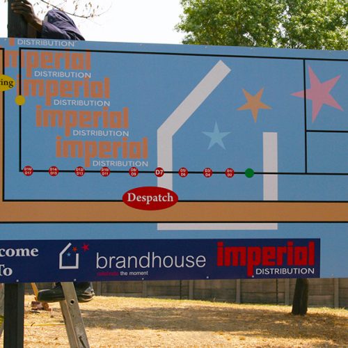 Brandhouse Chromadek Signboard